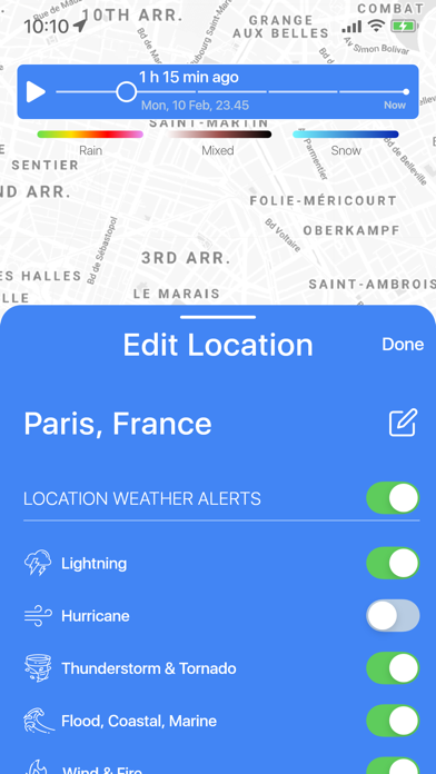 Weather Radar Live Storm Alert Screenshot