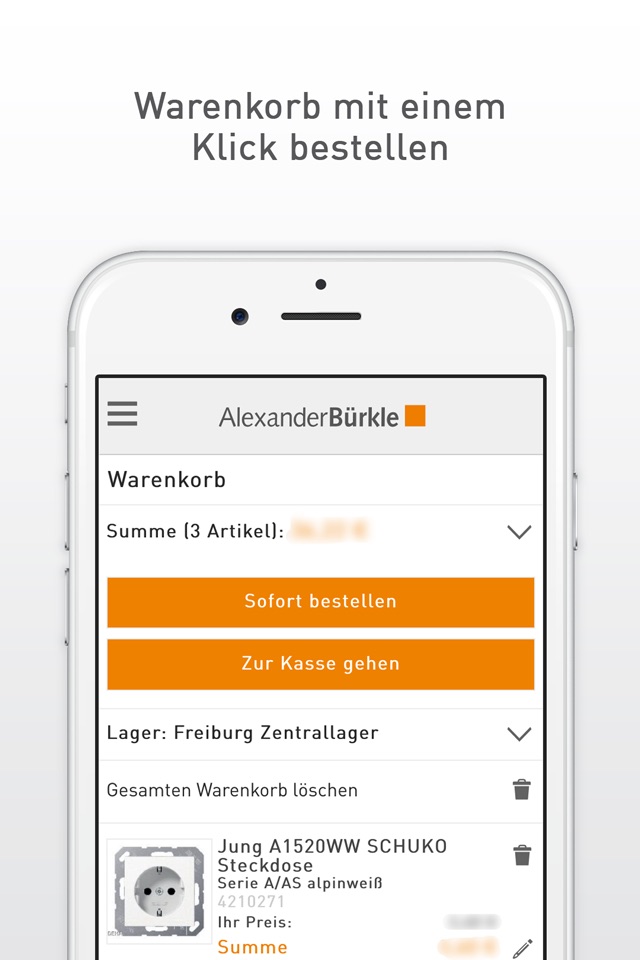 Alexander Bürkle Shop screenshot 3