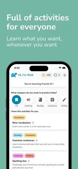 Game screenshot Walt - Learn languages with AI apk