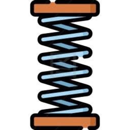Compress or stretch the spring
