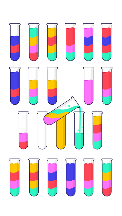 水排序解谜—开心拼一拼，益智拼图小游戏