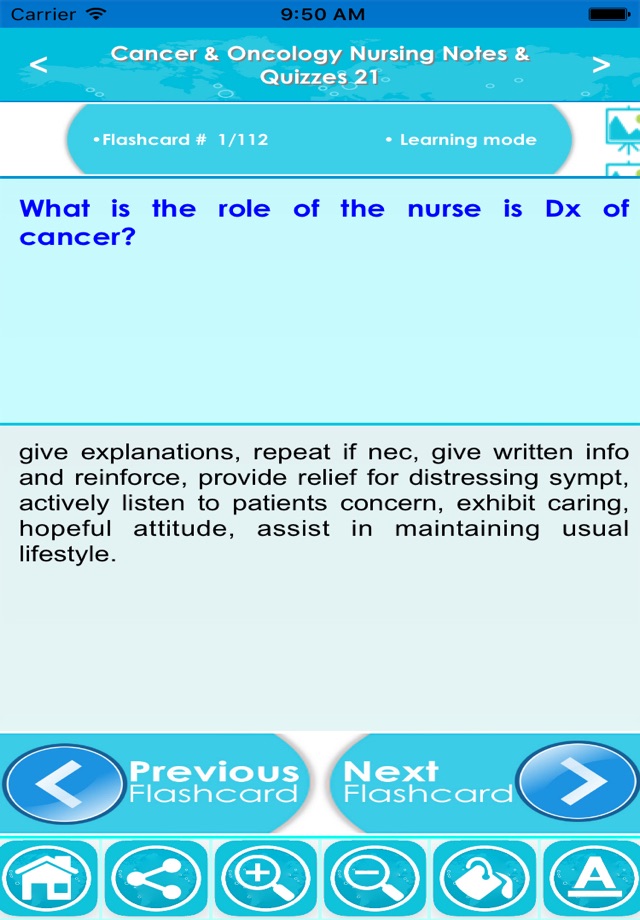 Cancer & Oncology Nursing App screenshot 4