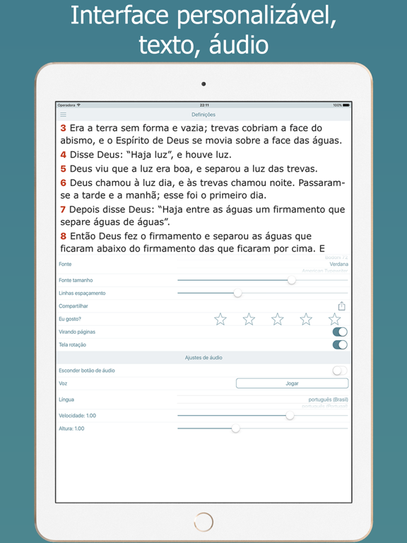 Áudio Bíblia NVI em Português screenshot 4