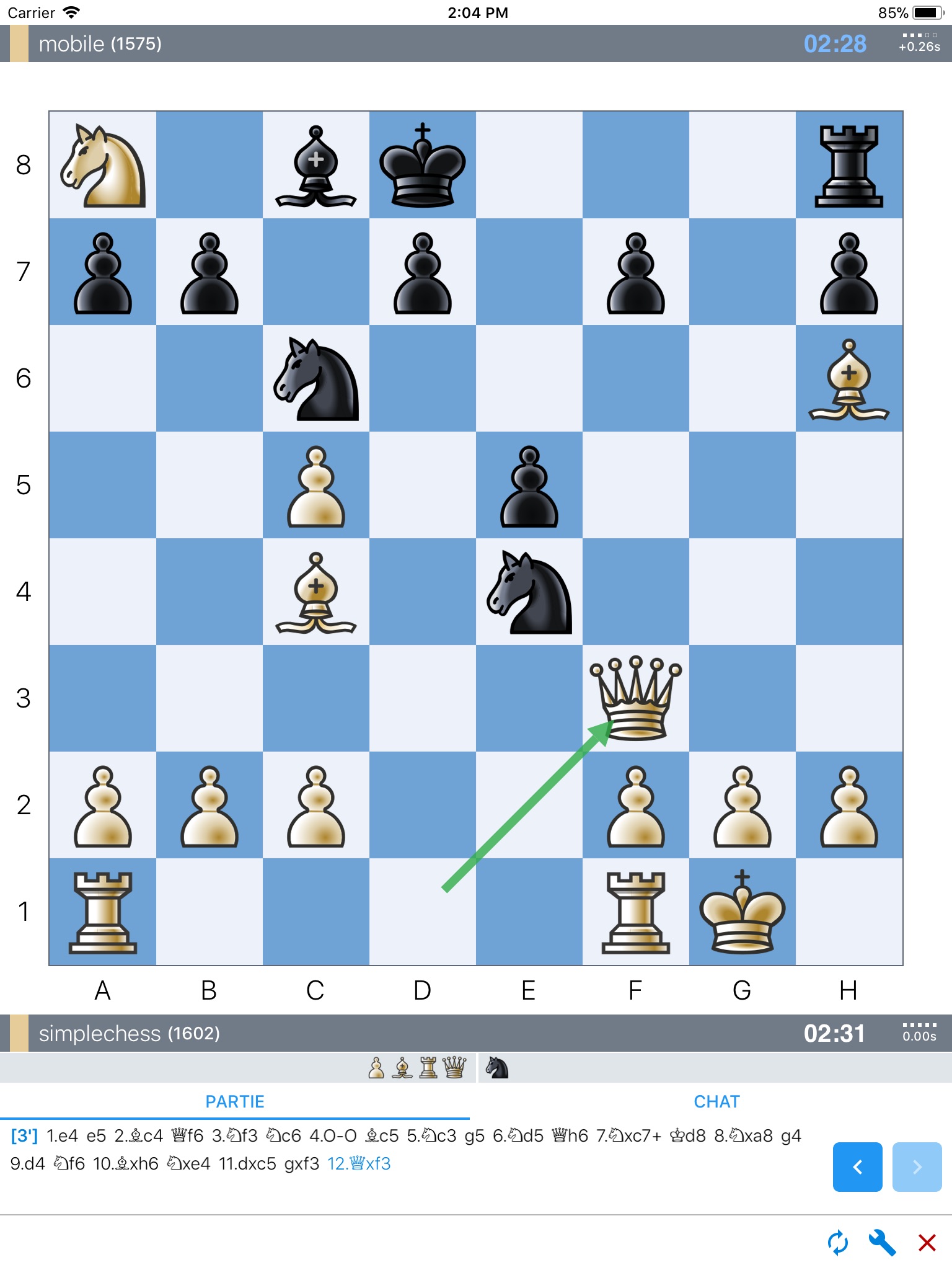 SimpleChess - chess game screenshot 2