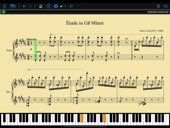 Real Piano Score - Sheet Music screenshot 2