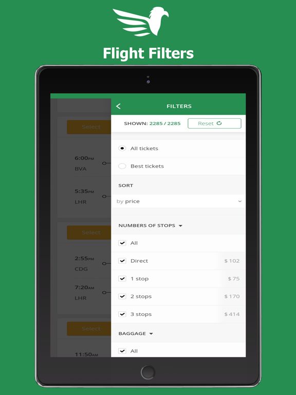 TripFalcon: Flights, Hotels screenshot 3