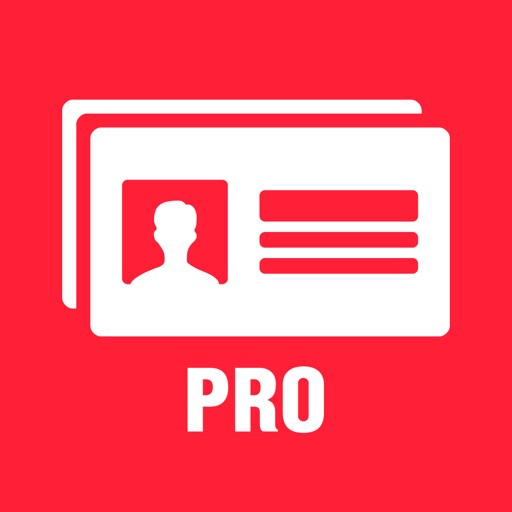 Business Card Reader. BCR Pro App Icon