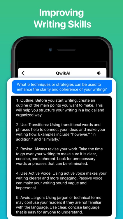 Ai Chatbot Genie by QwikAI App screenshot-7