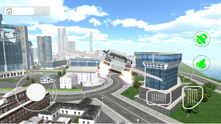 Flying Sports Car Simulator 3D screenshot-3