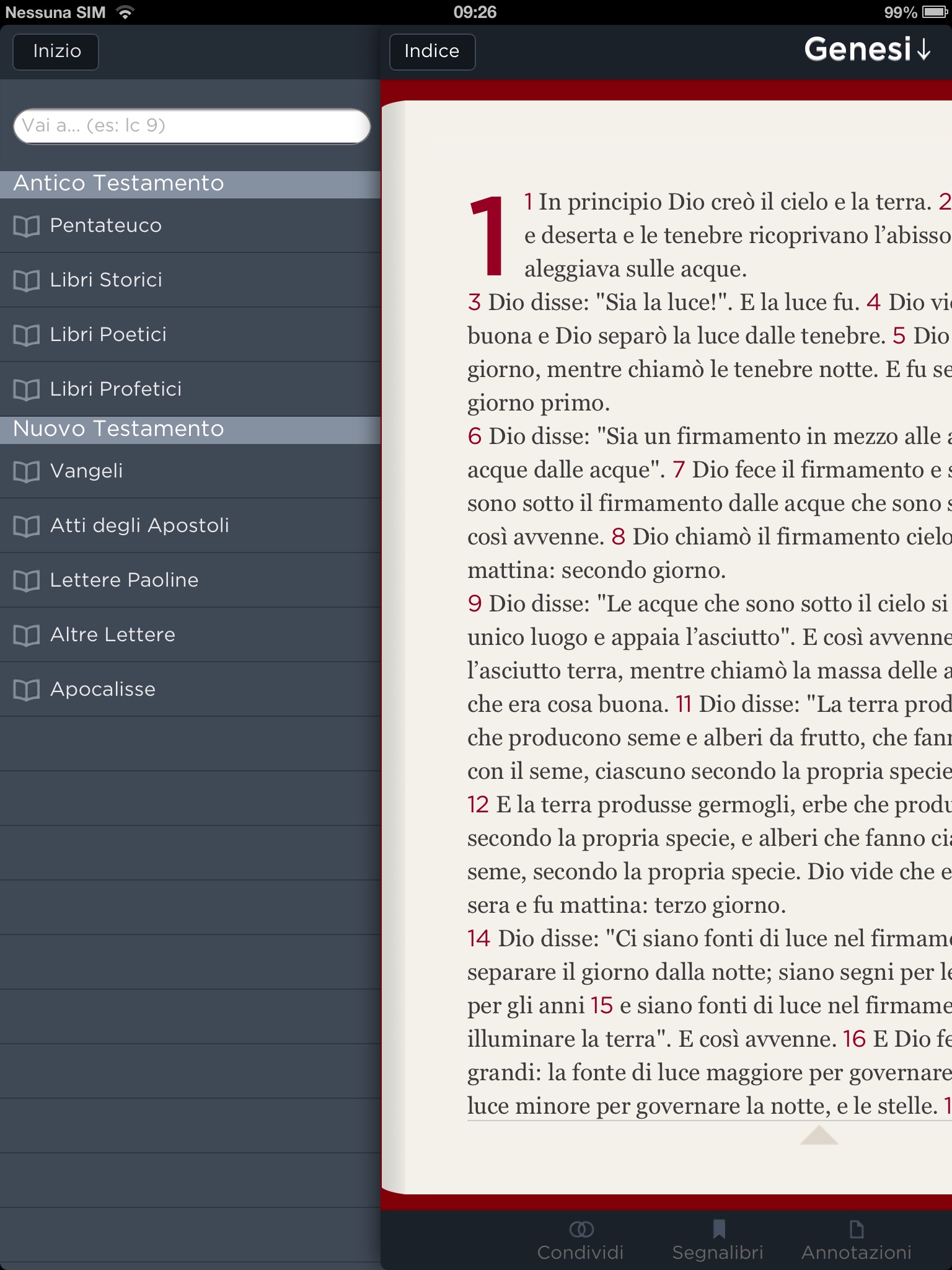 Bibbia CEI screenshot 3