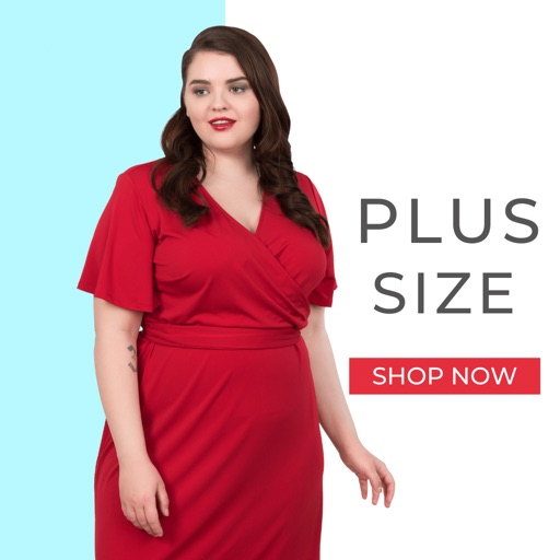 Fashionable Clothes Plus Size Icon