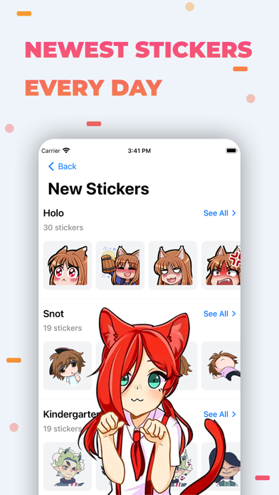 Anime Stickers & Sticker Maker screenshot 3