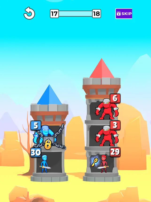 Immagine dello schermo 4 Hero Tower: Juegos de Castillo iphone
