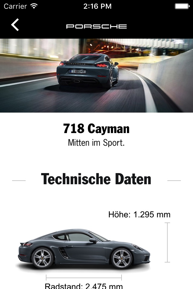 Porsche Austria screenshot 4
