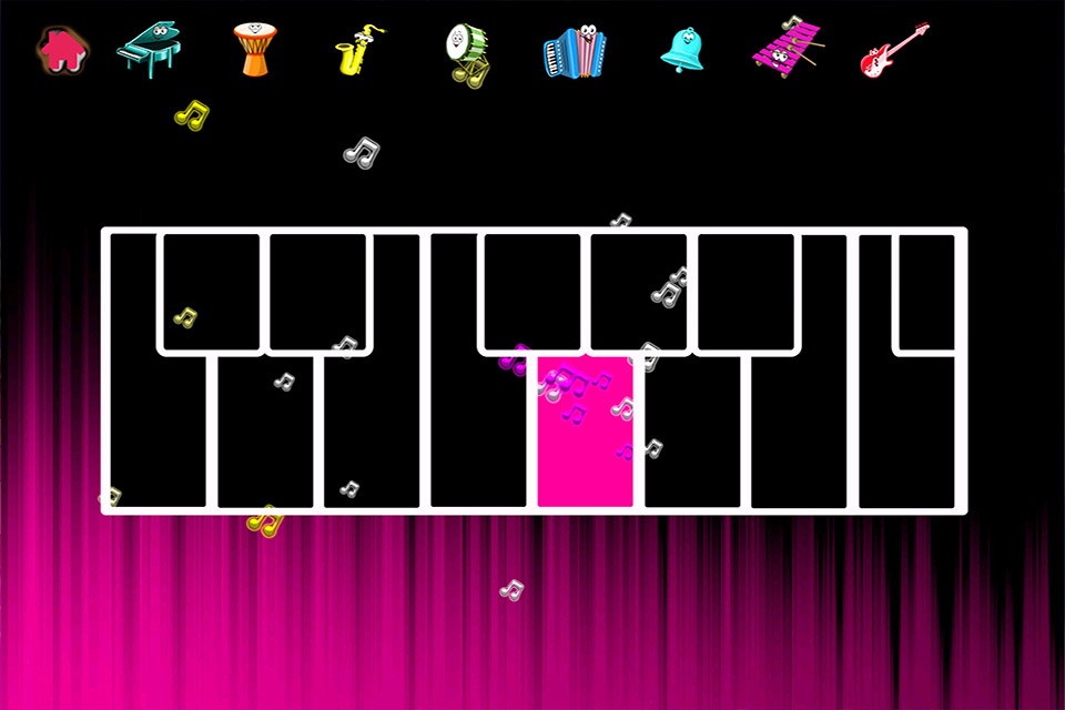 Glow Piano : glowing music fun screenshot 2