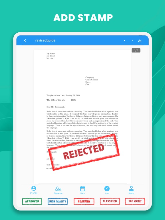 PDF Expert Filler Signer app screenshot 4