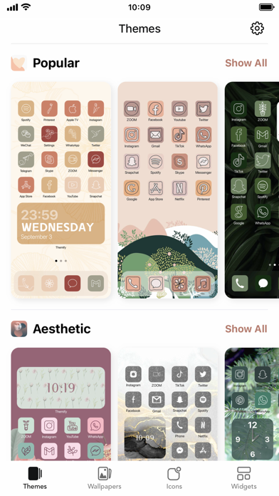 Themify: Icon Themes & Widgets Screenshot