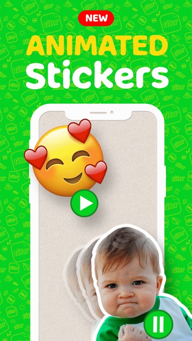 Tikr: Sticker Maker and Memes screenshot 3