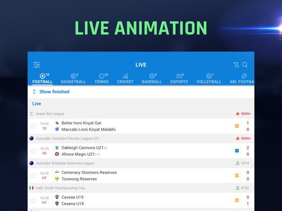 AiScore - Live Sports Scores screenshot 2