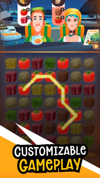 Food Frenzy: Puzzle screenshot-1