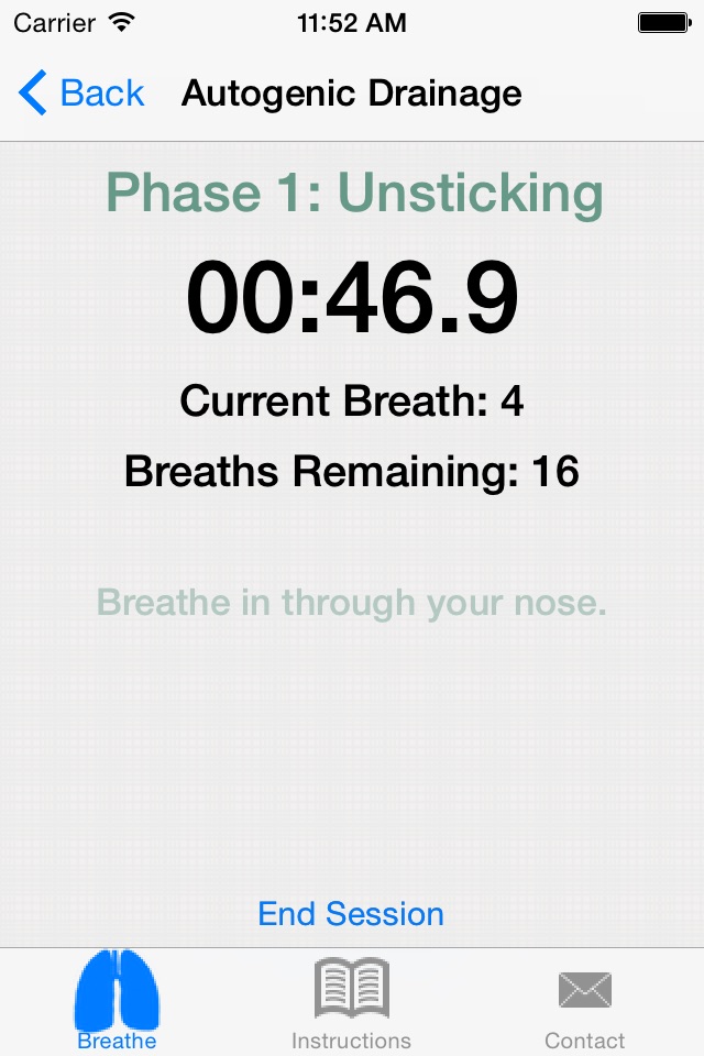 Autogenic Drainage screenshot 4