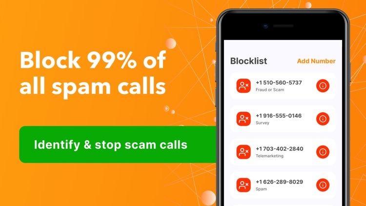 Spam Call Blocker: Call Filter screenshot-0