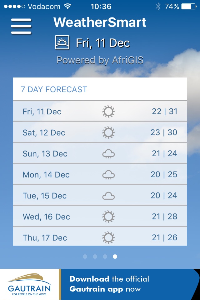 WeatherSmart screenshot 4