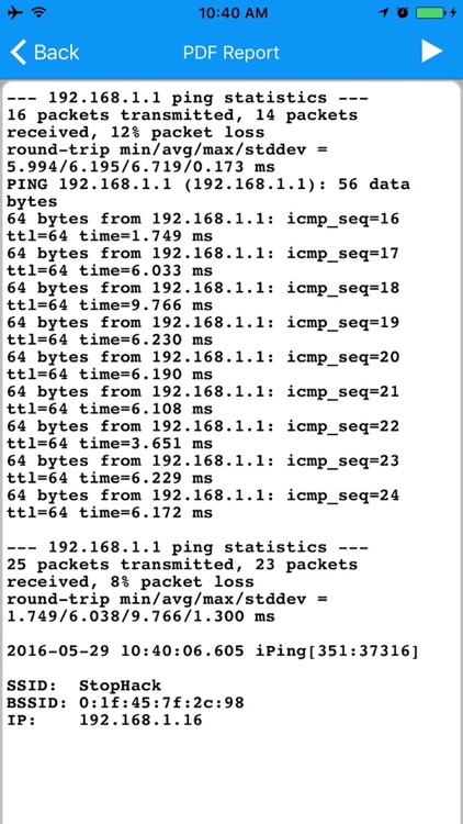 iPing - Packet Generator screenshot-4