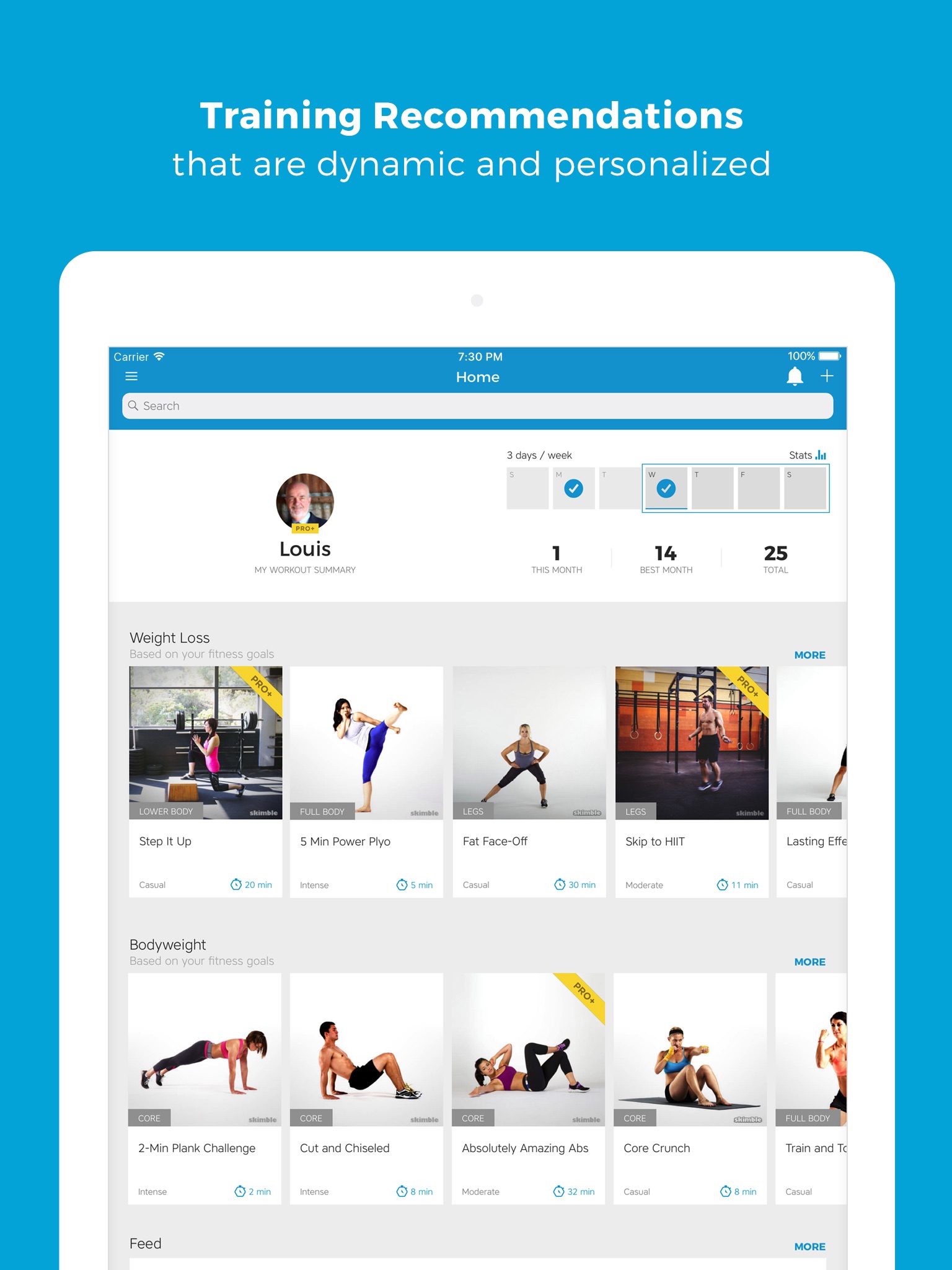 Workout Trainer: fitness coach screenshot 3