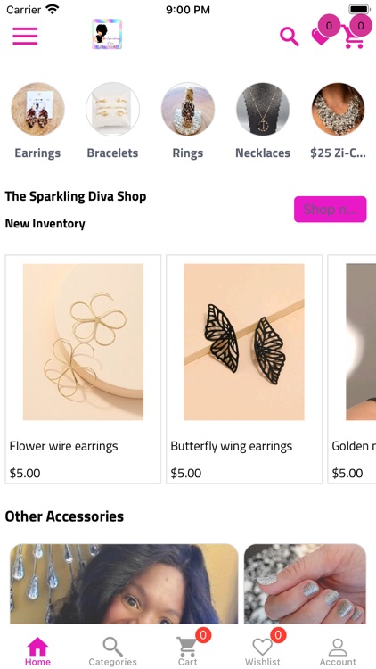 The Sparkling Diva Shop