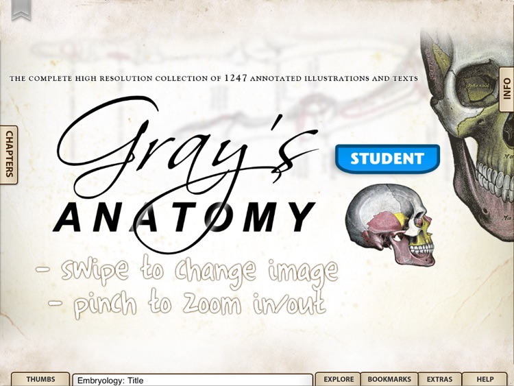 Grays Anatomy Student for iPad