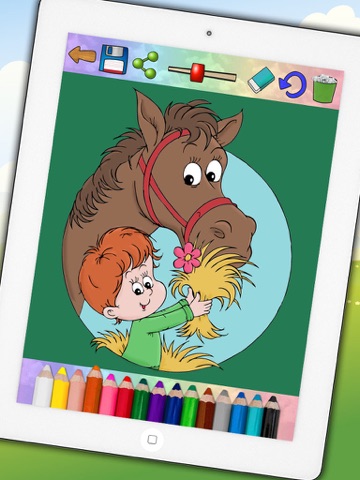 Libro para Colorear Caballos screenshot 4