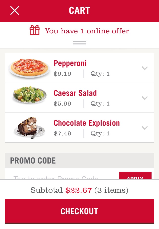 Boston Pizza screenshot 4