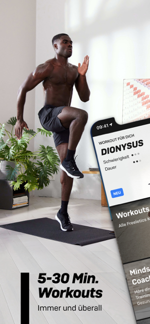 ‎Freeletics: Fitness Workouts Screenshot