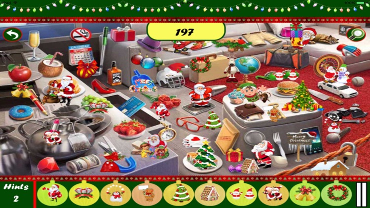 Christmas Angel Hidden Objects