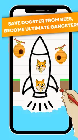 Game screenshot Save the Dogster- Draw to Save mod apk