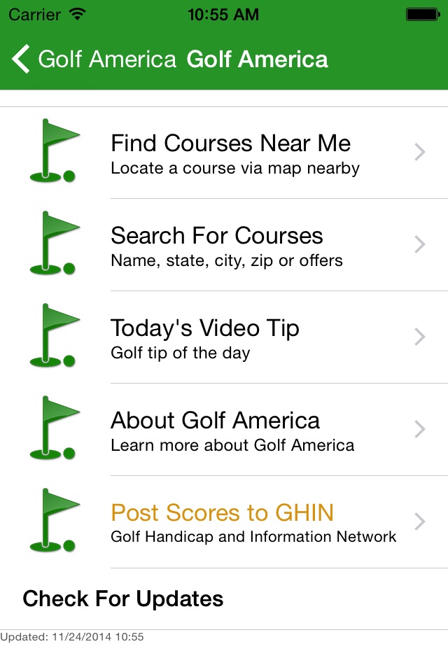 Golf America screenshot 2