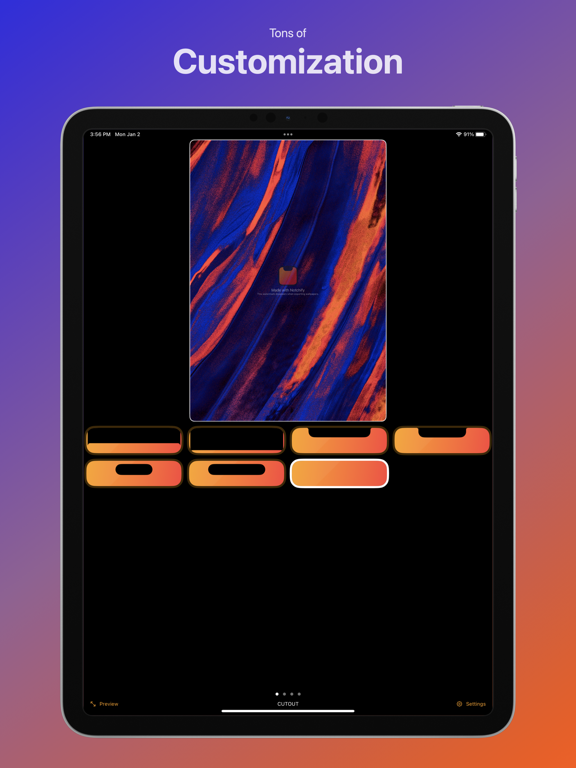 Notchify - Wallpaper Maker screenshot 2