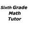The sixth grade math worksheets app has 6th grade math problems and math answers