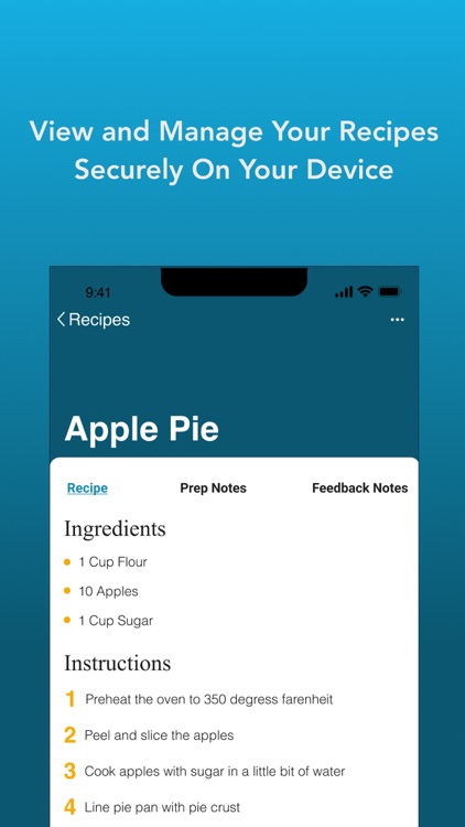 ChefNotes