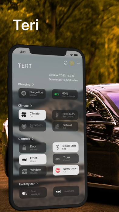 Teri - Watch App for Tesla screenshot 4