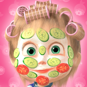 Masha and the Bear Hair Salon