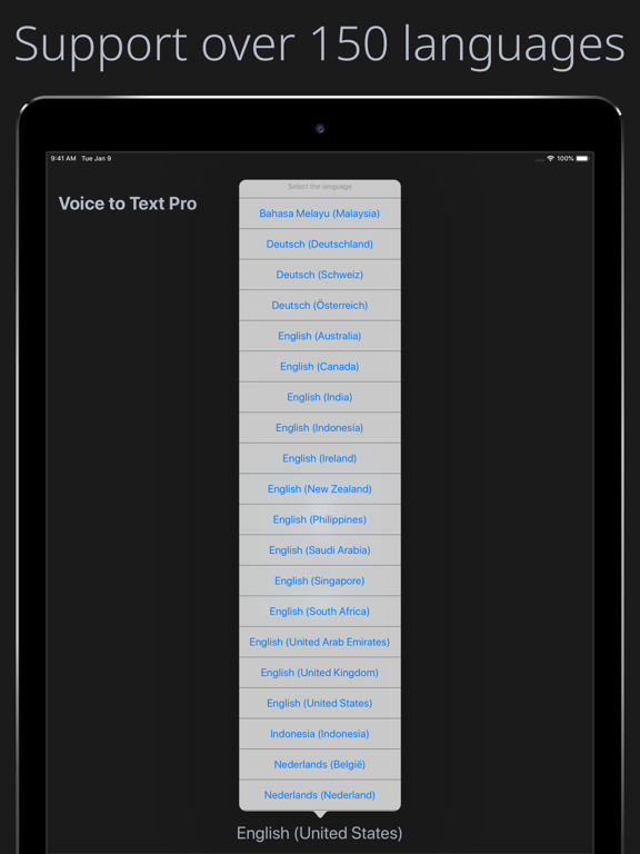 Voice to Text Pro - Transcribe screenshot 2