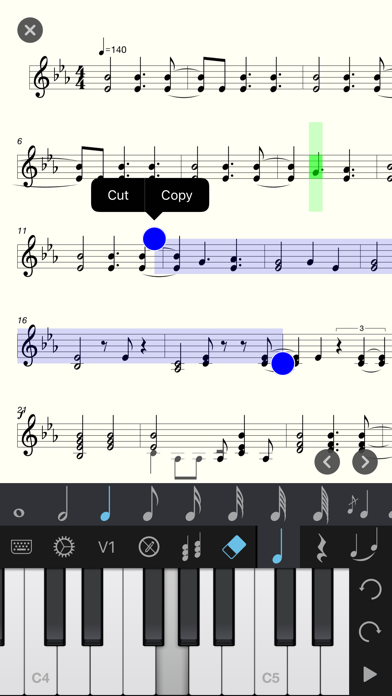 Piano+ Pro-Sheet Music Creator screenshot 3