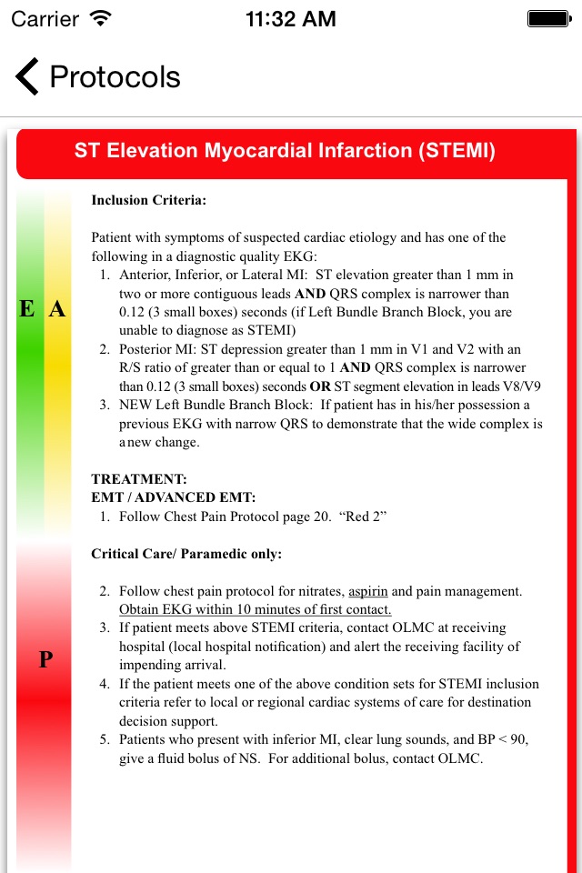 Maine EMS Protocol App screenshot 3