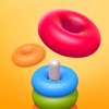 Icon Color Sort 3D — Hoop Puzzle