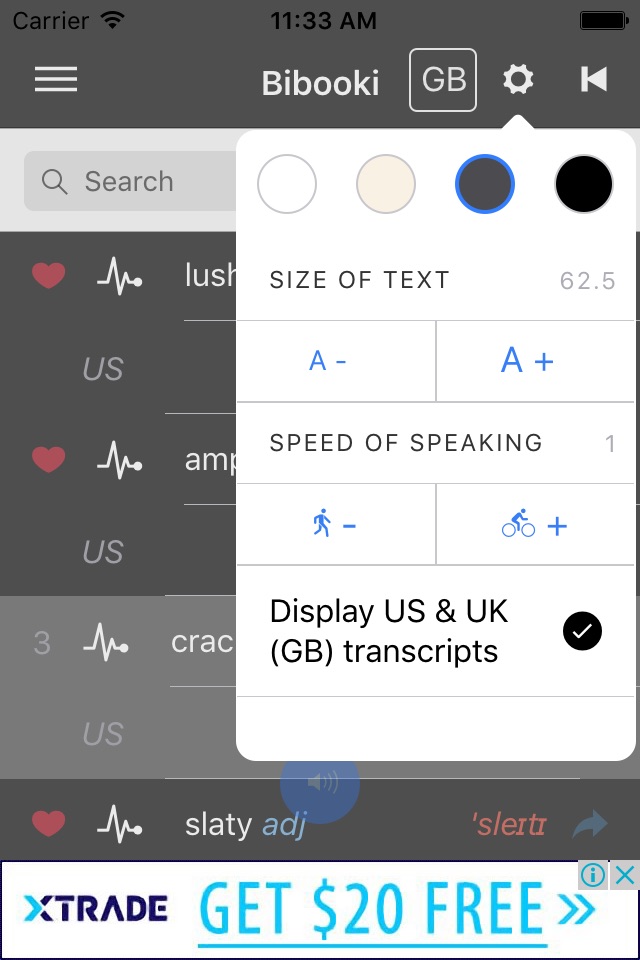 Pronunciation Dictionary screenshot 2