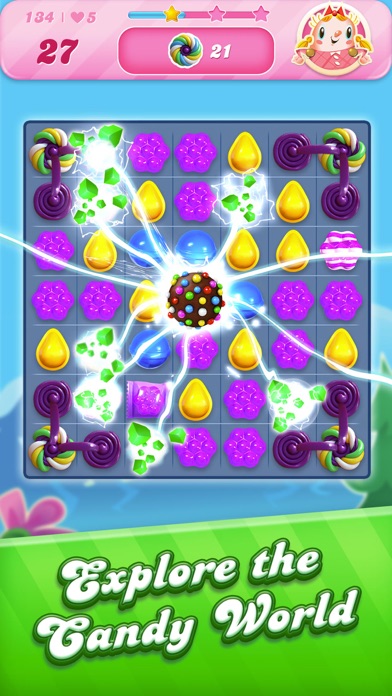 Screenshot 2 of Candy Crush Saga App