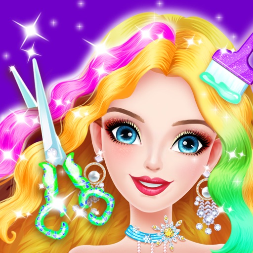 Beauty Princess Hair Styles Icon