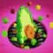 Control a cute shredder and shred colorful objects into tiny little pixels